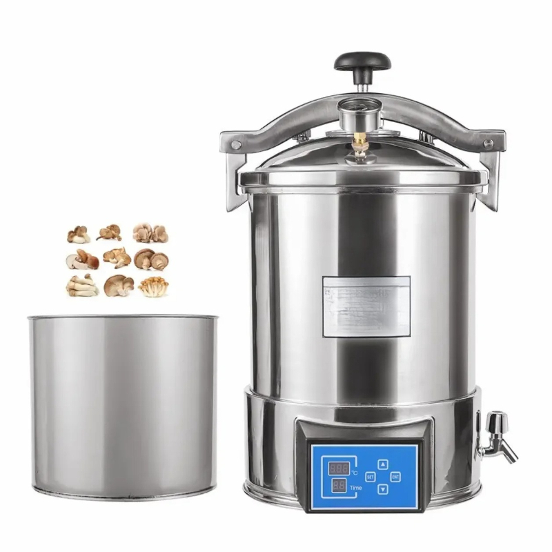 Medical Lab Furniture - 24L Portable Autoclave with Digital Display