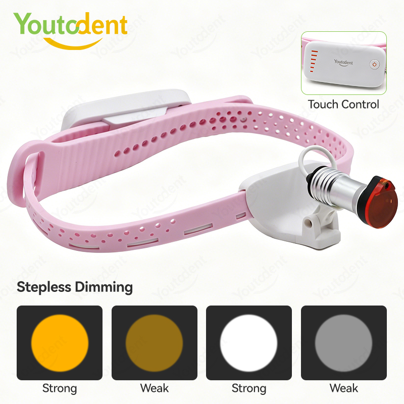 Led Medical Headlight - Youtodent 5W Wireless Dental Headlamp Ultra-light
