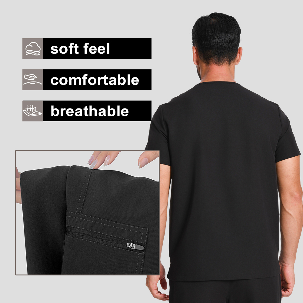 KUNGFU SCRUBS Men Surgical Uni - огляд і ціна Medical Lab Uniform