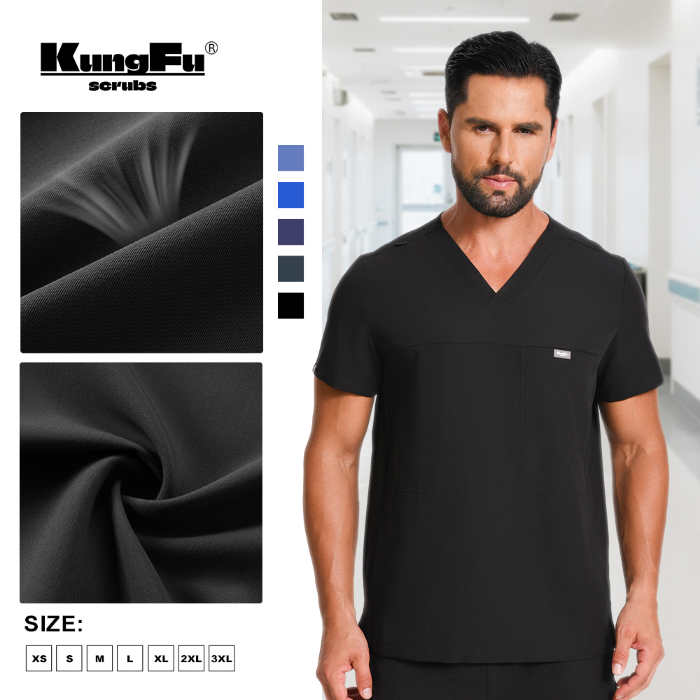 KUNGFU SCRUBS Men Surgical Uni - огляд і ціна Medical Lab Uniform