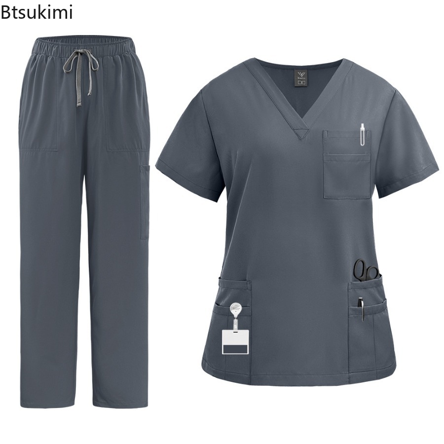 Uniform Nurse Women Scrub Shor - огляд і ціна Medical Lab Uniform