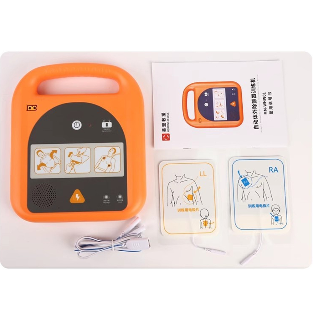 CPR Training Teaching Aid AED  - огляд і ціна Defibrillator Aed Trainer