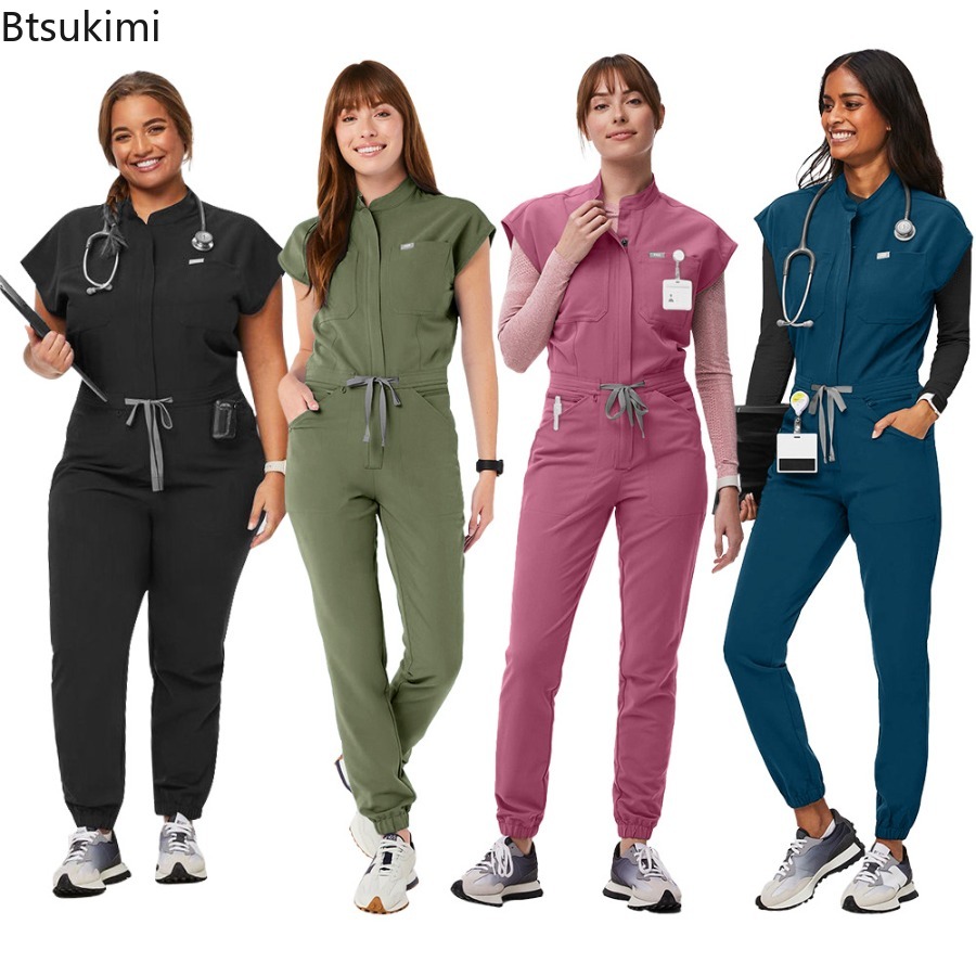Fashion Zipper Jumpsuit Medica - огляд і ціна Medical Lab Uniform