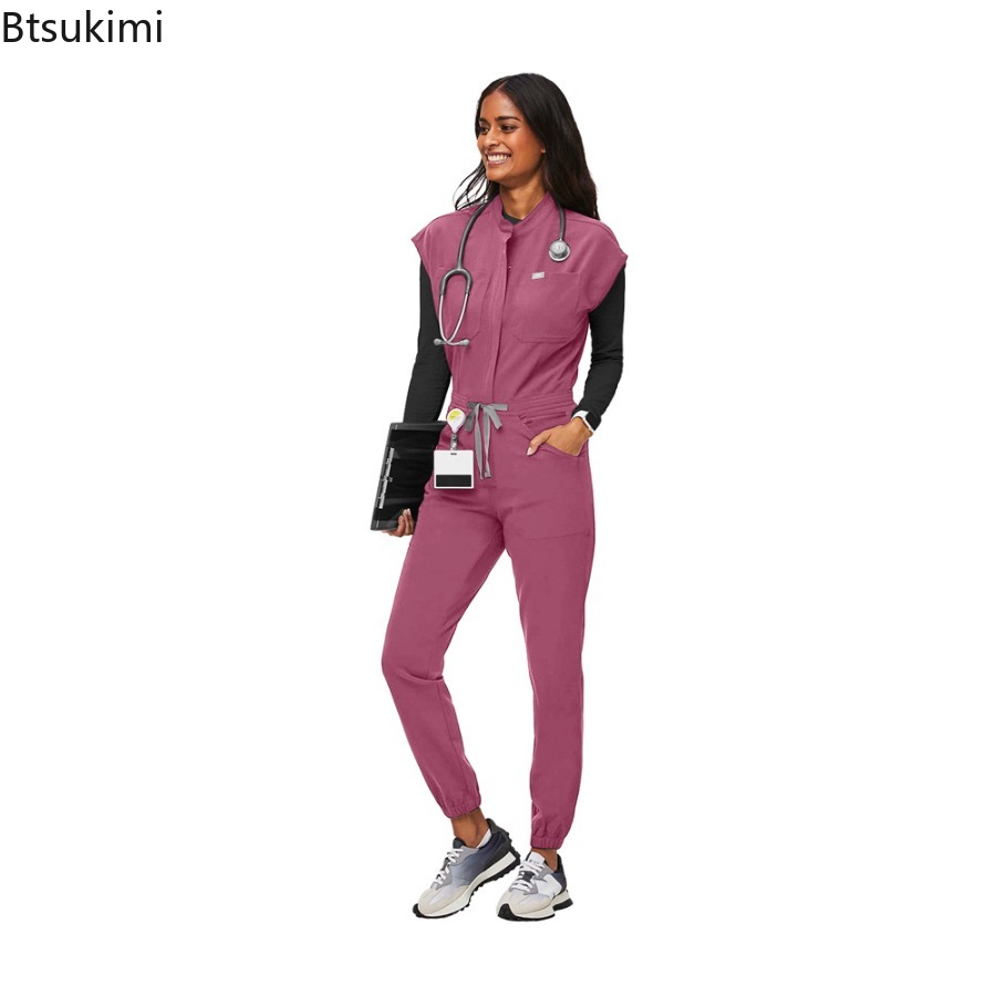 Fashion Zipper Jumpsuit Medica - огляд і ціна Medical Lab Uniform