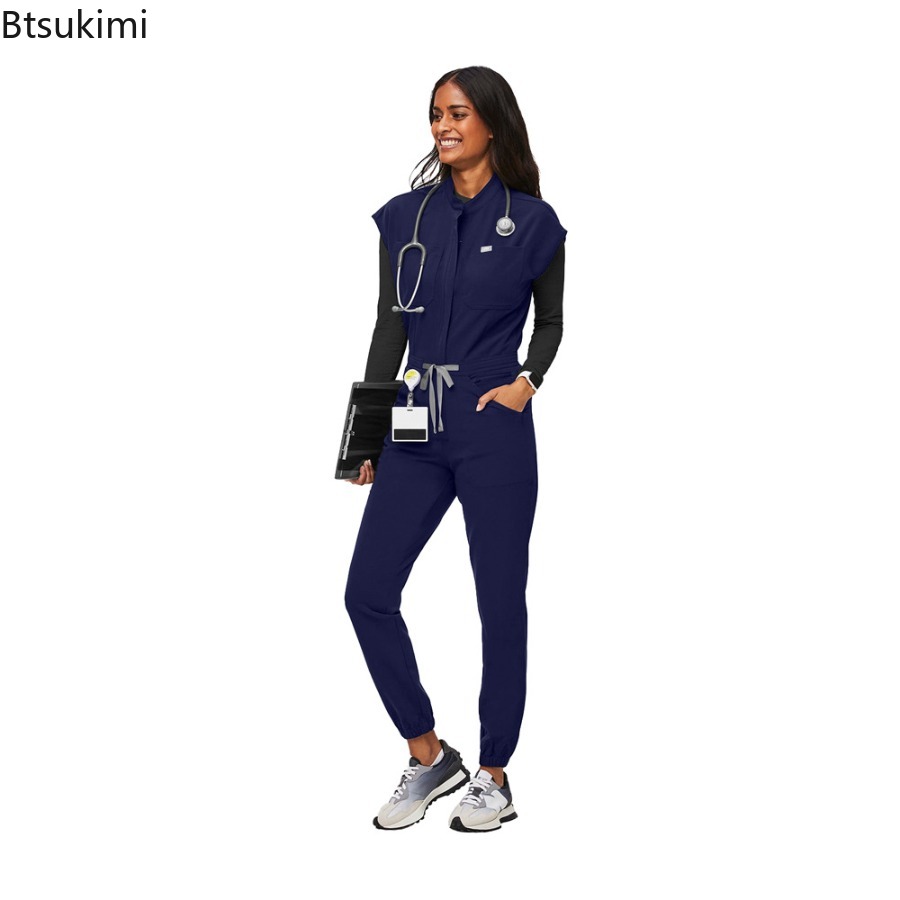 Fashion Zipper Jumpsuit Medica - огляд і ціна Medical Lab Uniform