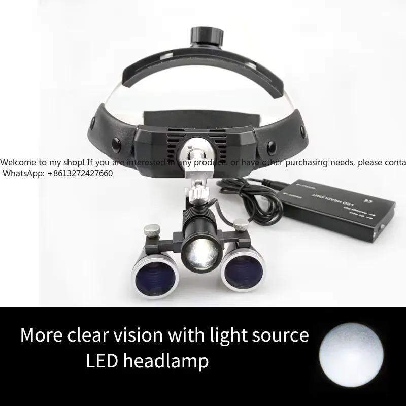 3.5X/2.5X Magnification Binocu - огляд і ціна Led Medical Headlight