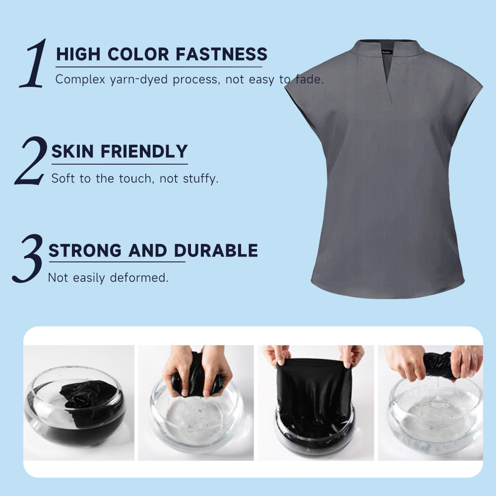 Fashion Stand Collar Scrubs To - огляд і ціна Medical Lab Uniform