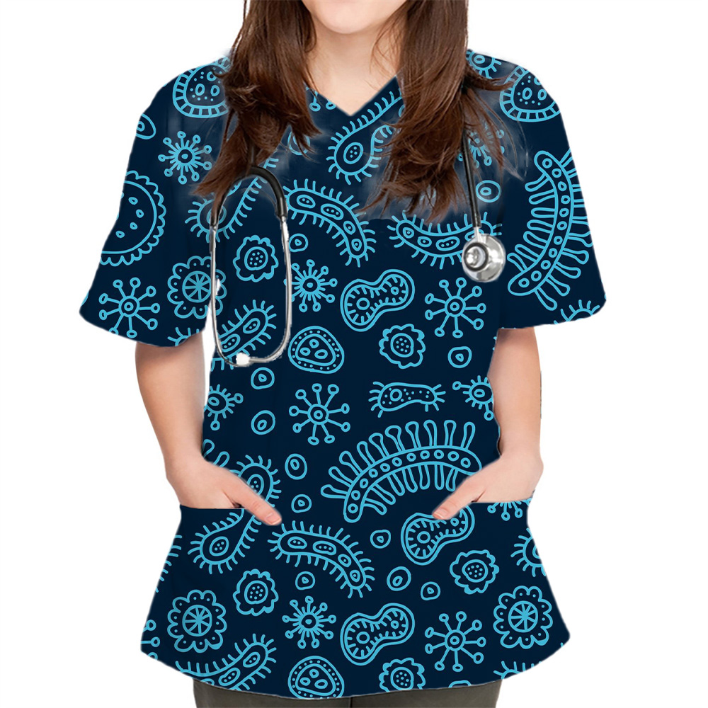 New Women Tops Bacteriogram Pr - огляд і ціна Medical Lab Uniform