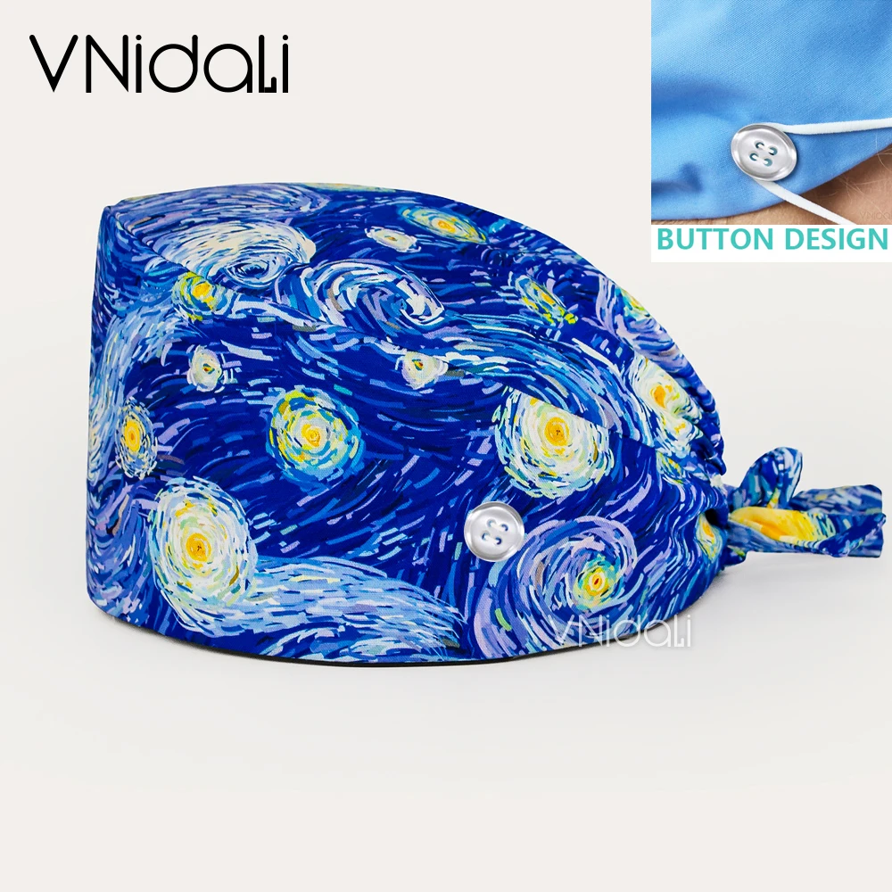 Print Scrubs Hats Laboratory O - огляд і ціна Medical Health Lab
