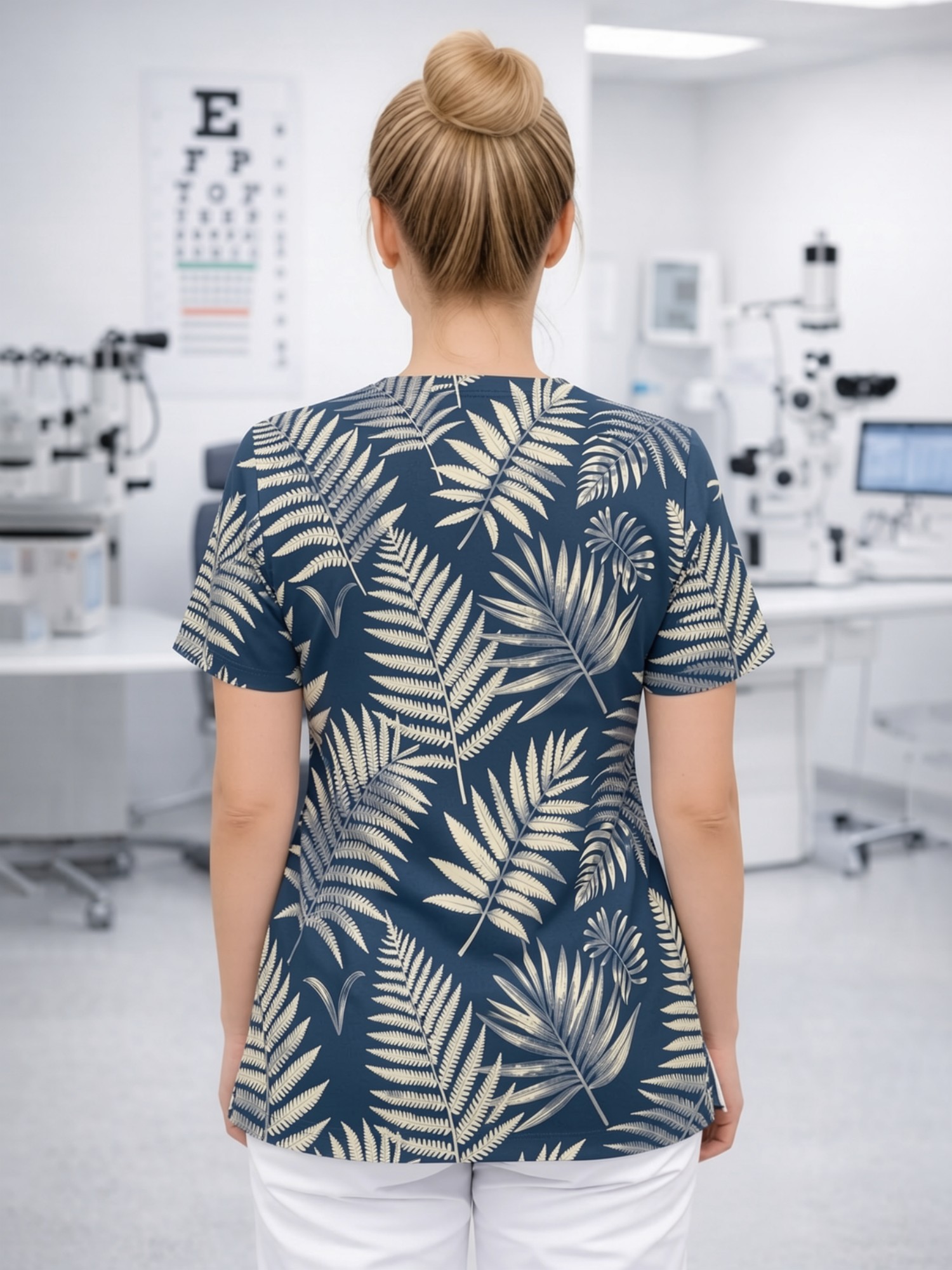 Womens Charming V Neck Scrub T - огляд і ціна Medical Lab Uniform