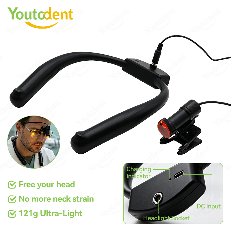 Neck Worn Dental LED Headlight - огляд і ціна Led Medical Headlight