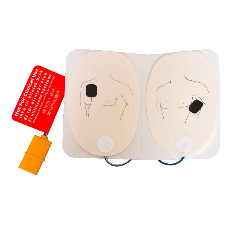 1pair AED Training ECG Defibri - огляд і ціна Defibrillator Aed Trainer
