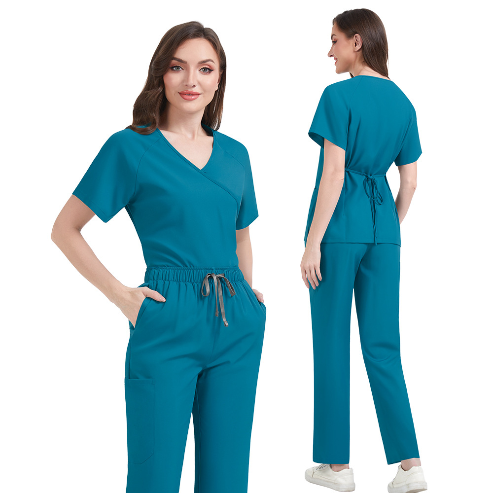 Slim Fit Women Scrubs Sets Hos - огляд і ціна Medical Lab Uniform
