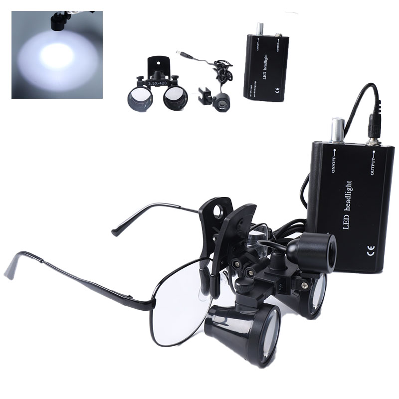 2.5X/3.5X Dental Loupes Clip B - огляд і ціна Led Medical Headlight